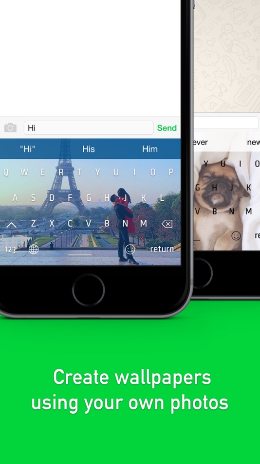 Wallpapers For Keyboard – Personalize Keyboard With Photos From Your Camera Roll - 1.1 - (iOS)