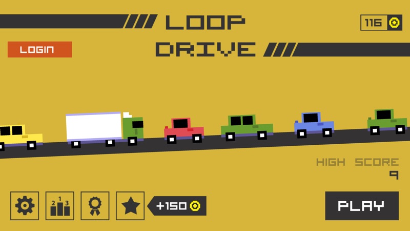 Loop Drive : Crash Race screenshot 1