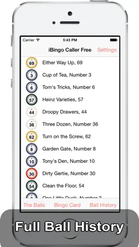 iBingo Caller - Play Bingo at Home with Friends! screenshot 5