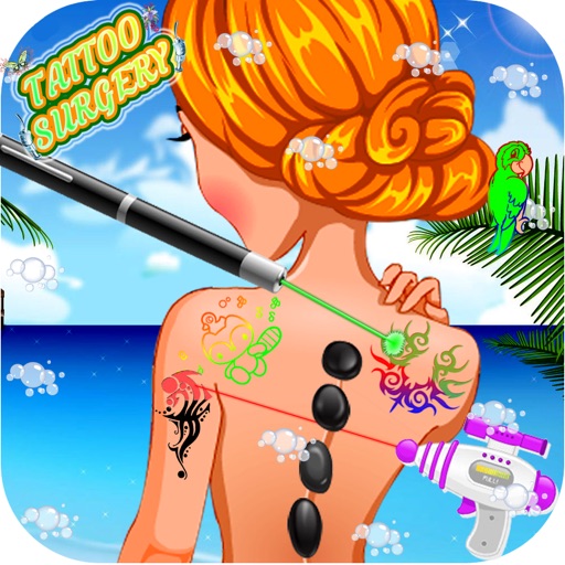 Princess Tattoo Surgery Simulator Salon - Beauty fashion girls tattoos makeup & makeover boutique Icon