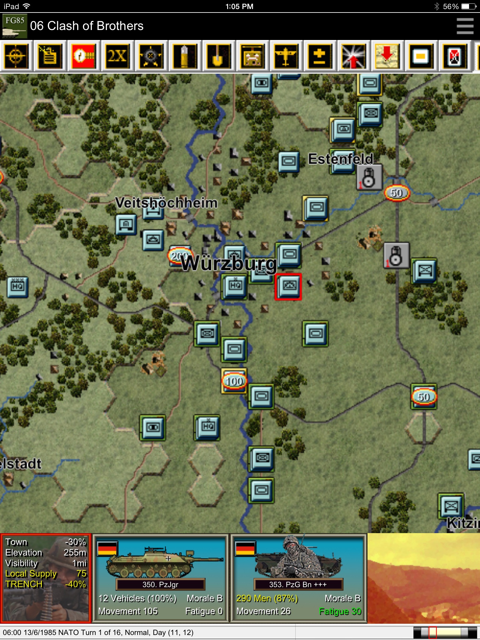 Modern Campaigns - Fulda Gap '85 screenshot 3