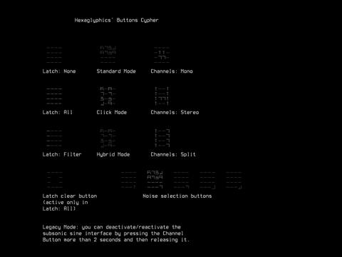 Hexaglyphics Noise Generatorのおすすめ画像2