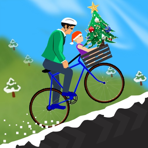 Happy Racing: Bike Race The Wheels for NEED Christmas 2016 iOS App