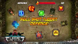 turret tank attack - skill shoot-er tower defense game lite iphone screenshot 2