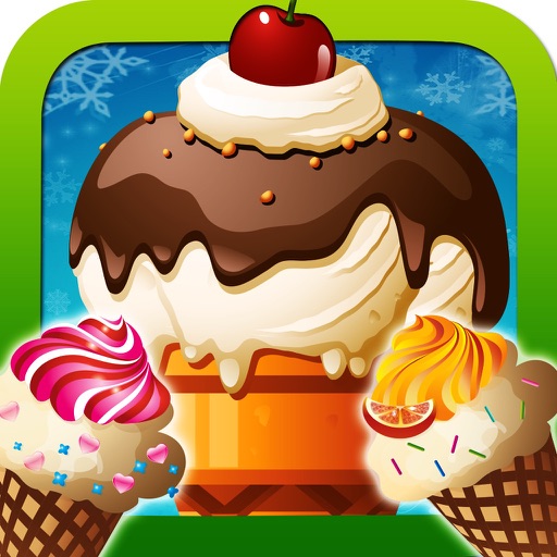 Frozen Goodies Fun Ice Cream Cone and Smoothie Maker Games for Kids iOS App