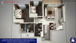 Qingjian Realty Virtual AR Floorplan screenshot #1 for iPhone