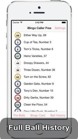 iBingo Caller Free - Play Bingo at Home with Friends!のおすすめ画像5