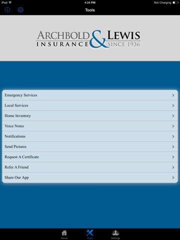 Archbold & Lewis Insurance HD screenshot 2