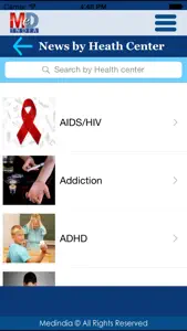 Medical, Health & Research News screenshot #4 for iPhone