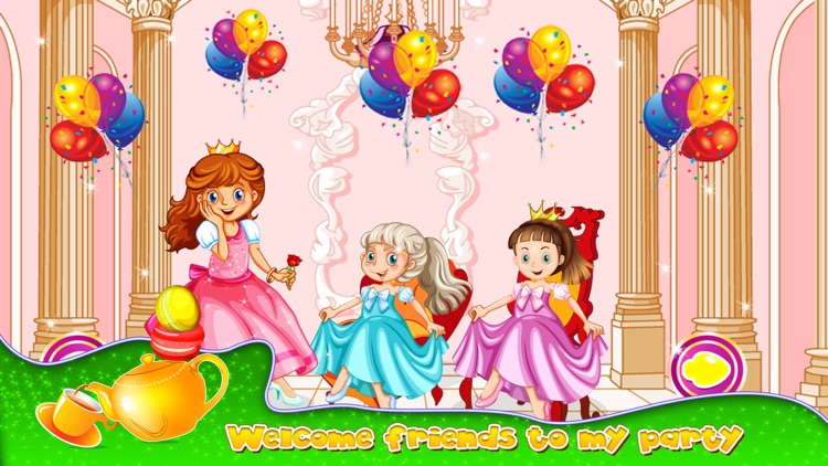 Princess Tea Party – Make desserts & cookies for royal guests in this cooking chef game screenshot-4