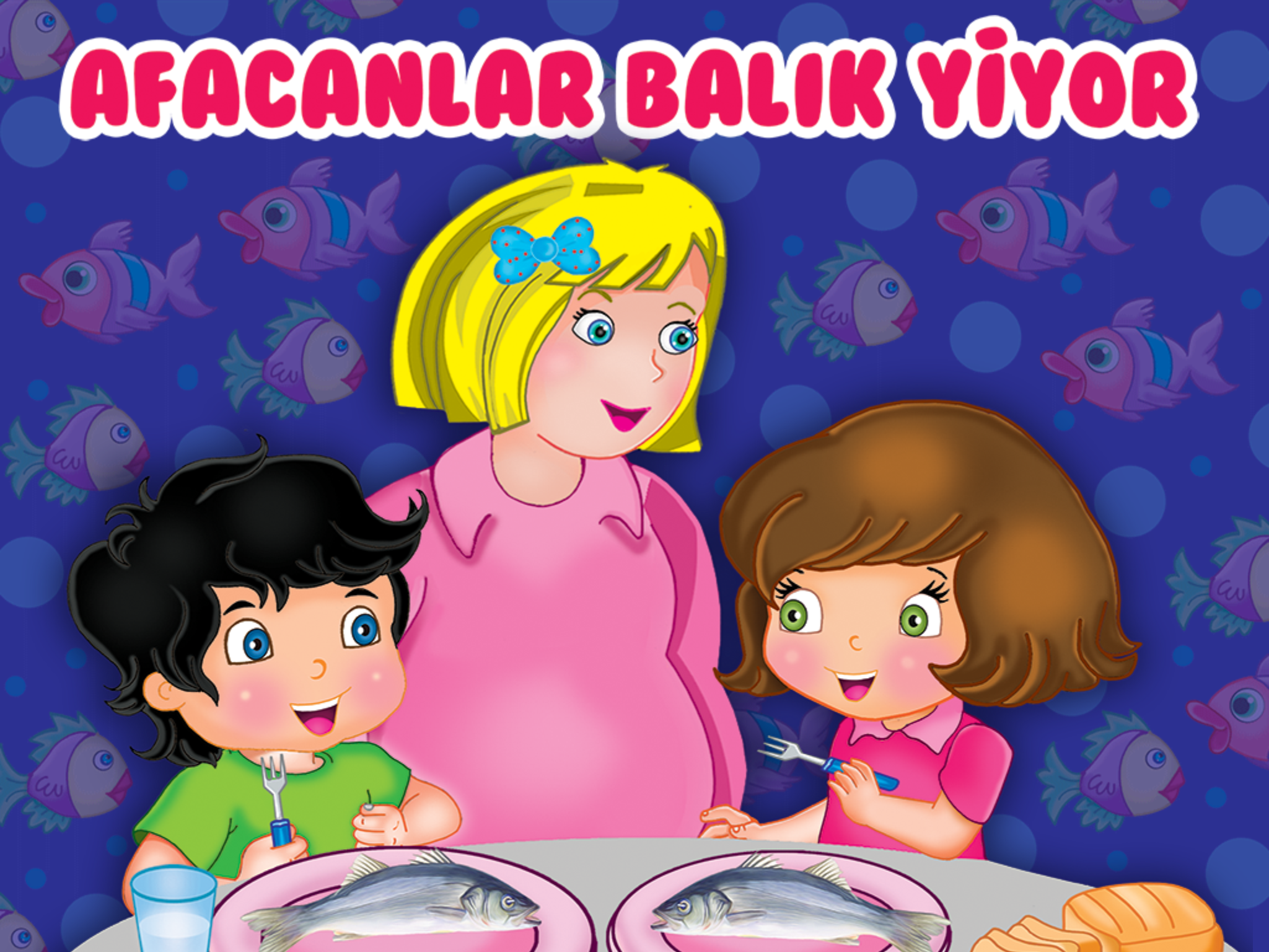 Afacanlar Balık Yiyor