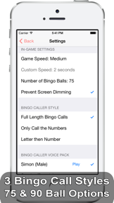 iBingo Caller - Play Bingo at Home with Friends! screenshot