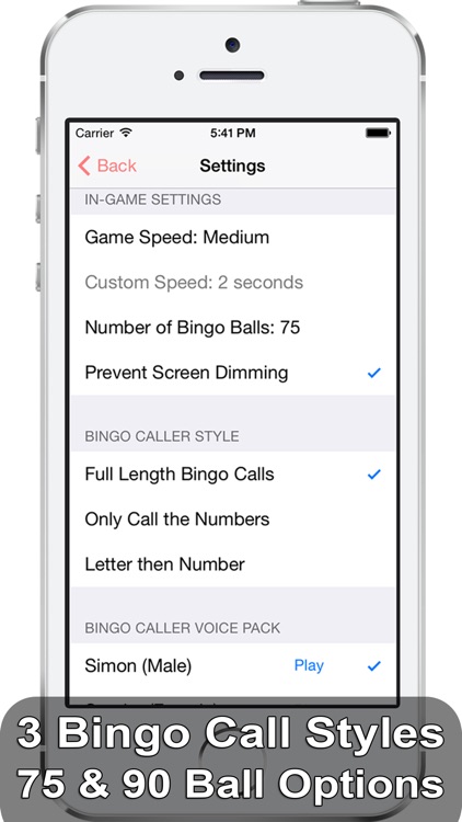 iBingo Caller - Play Bingo at Home with Friends!