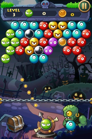 Zombie Bubble -  Bubble Shooter screenshot 2