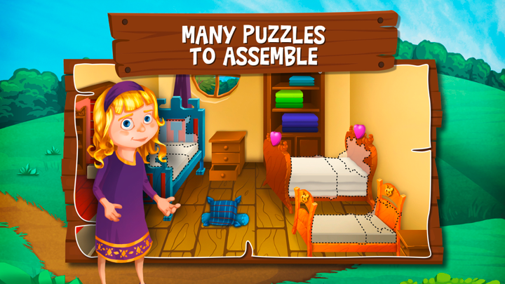 Goldilocks and the Three Bears - Search and find screenshot 5