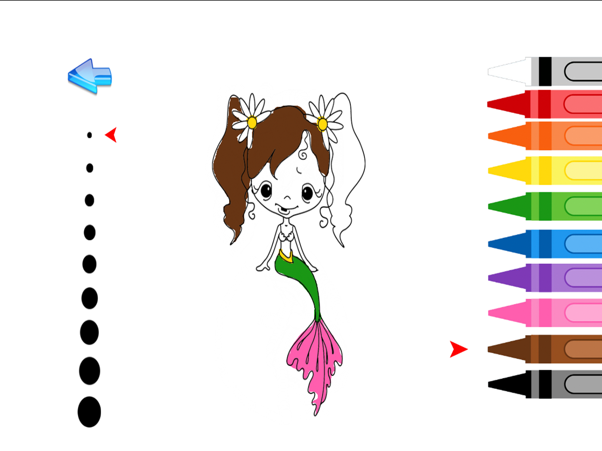 Kids Coloring Mermaid screenshot 10