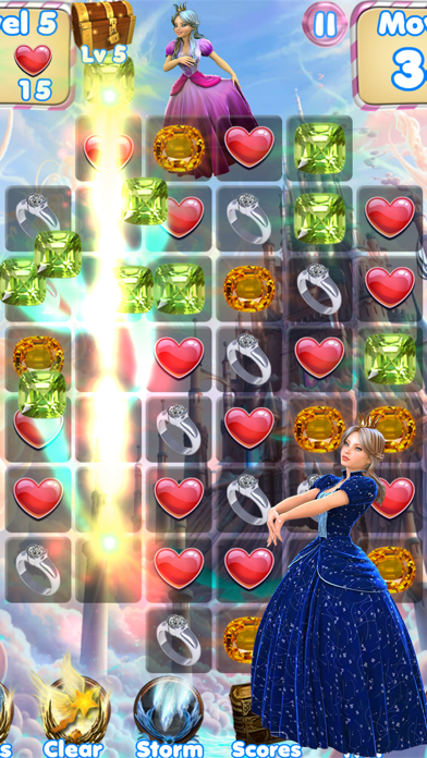 Screenshot #2 pour #1 Princess Puzzle Games - Play dress up in the palace HD