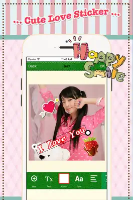 Game screenshot Cute Love Sticker hack