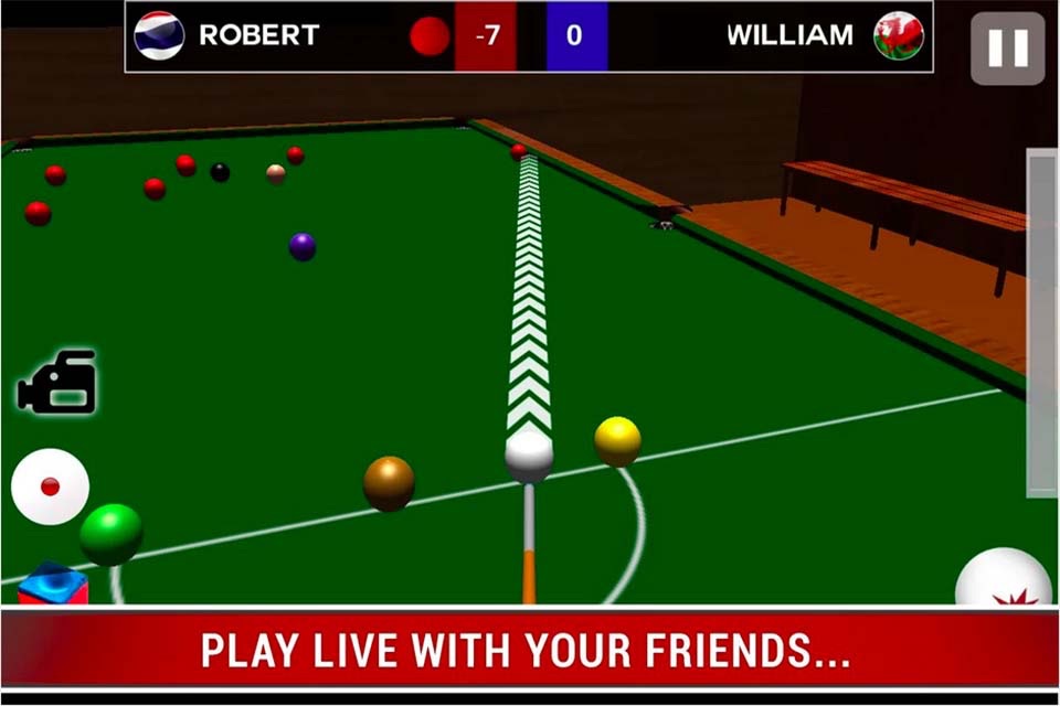 Lets Play Snooker 3D Free screenshot 3