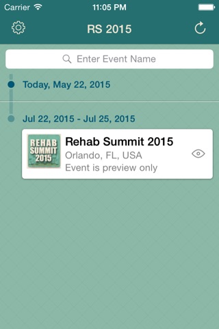 Rehab Summit 2015 screenshot 2