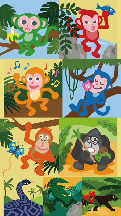 モンキーツリー 動物系無料パズルゲームのおすすめ画像4