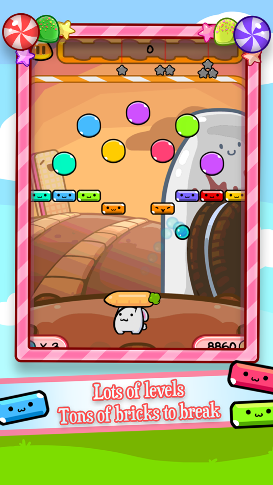 #2. Sugar Bricks - Brick Blocks Breaker Game (iOS) 由: TPG TECNOLOGIA DA INFORMACAO LTDA