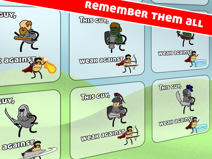 Swipe Heroes - The Endless Medieval Gauntlet