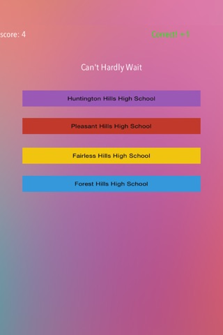 Match The Movie To The High School - Fun Trivia Game screenshot 4