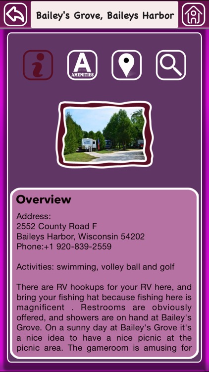 Wisconsin Campgrounds & RV Parks Guide