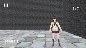３D迷路 女子高生をさがせ screenshot