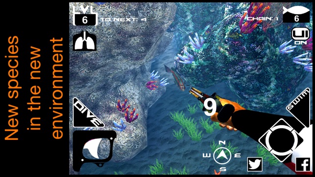 Freediving Hunter Screenshot