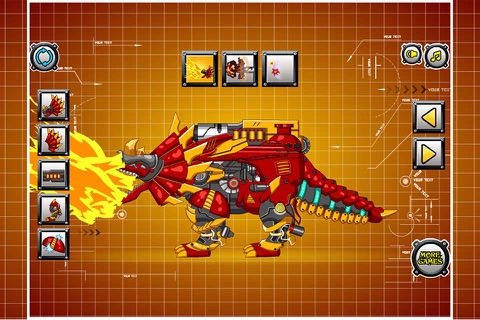 Iron Stegosaurus of Jurassic:the Pop Dragon World  Game screenshot 2