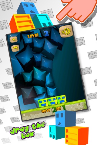 Block Geometry Cubes Swipe Pro screenshot 2