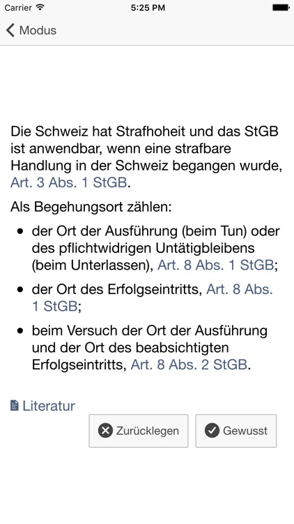 eLernkarten: Strafrecht