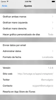 test de pulsaciones snc iphone capturas de pantalla 3
