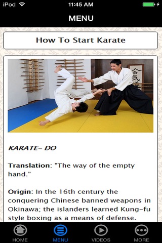 Learn Karate - Beginner's Guide screenshot 2