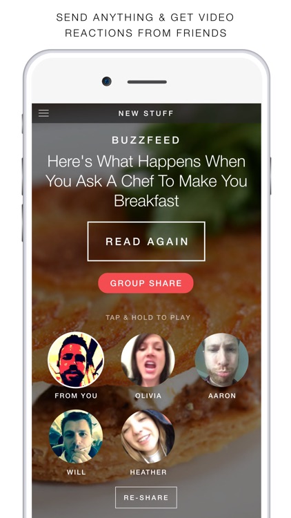 Gather · Awesome video reactions from friends