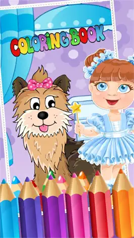 Game screenshot My Pet Puppy Coloring Book Drawing for Kid Games mod apk