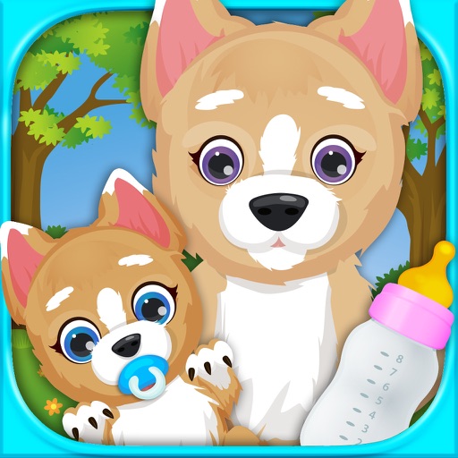 My Newborn Puppy - Baby & Mommy Dog Pregnancy Care Kids Pets Games icon