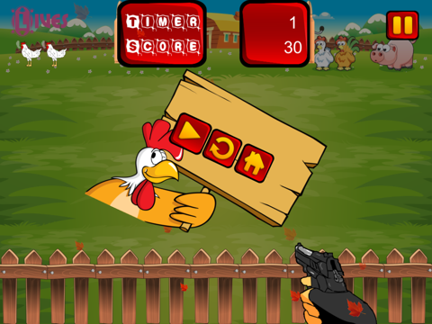 Screenshot #6 pour Run Chicken Run - Chicken Shooter Game