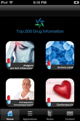 Drug Information Flash Cards Lite screenshot 2