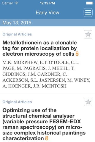 Journal of Microscopy screenshot 4