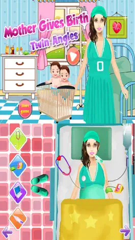 Game screenshot Newborn Twins Baby & Mommy Care - Play free kids game mod apk