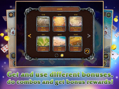 Screenshot #6 pour Pirate's Solitaire 3 Free