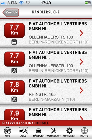 Fiat Professional Mobile screenshot 3