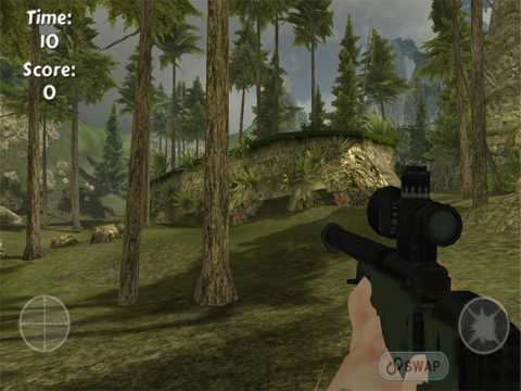 Sniper Deer Hunting : Shooting Jungle Wild Beast 3d Free Game iPad screenshot