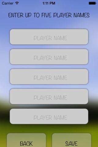 Mini Golf Score Card Free screenshot 2