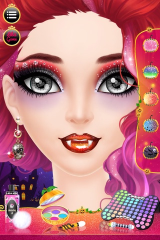 Make Up Me: Halloween - Girls Makeup, Dressup and Makeover Game screenshot 2