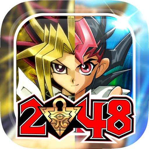 2048 Manga & Anime : “ Japanese Cartoon Puzzle For Yugioh! Edition “