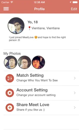 Game screenshot MeetLove - Lao Dating App hack